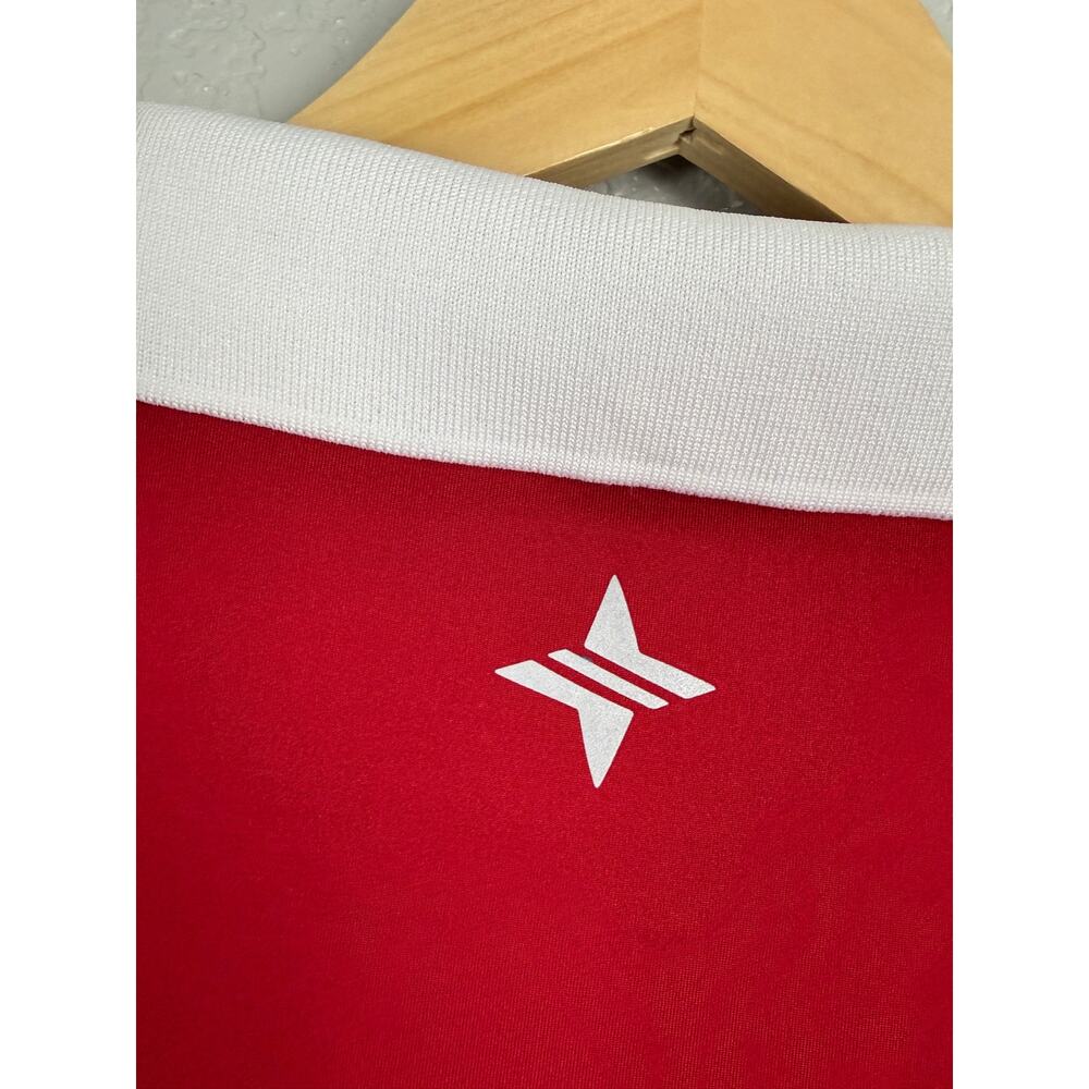 Tuckernuck Red Sleeveless Performance Jersey Caroline Polo Top XXL Golf Tnuck - Picture 7 of 10